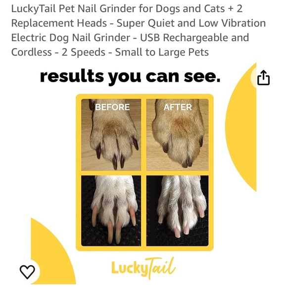 Nail grinder for dogs/cats used once like new - Picture 5 of 6